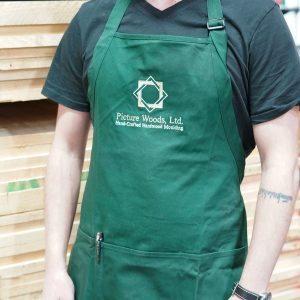 Apron, Embroidered w Logo, Green